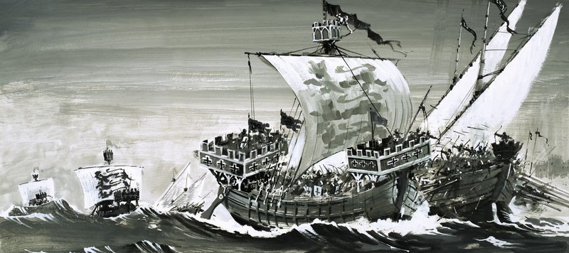 Navios dos Cruzados Não Identificados de English School