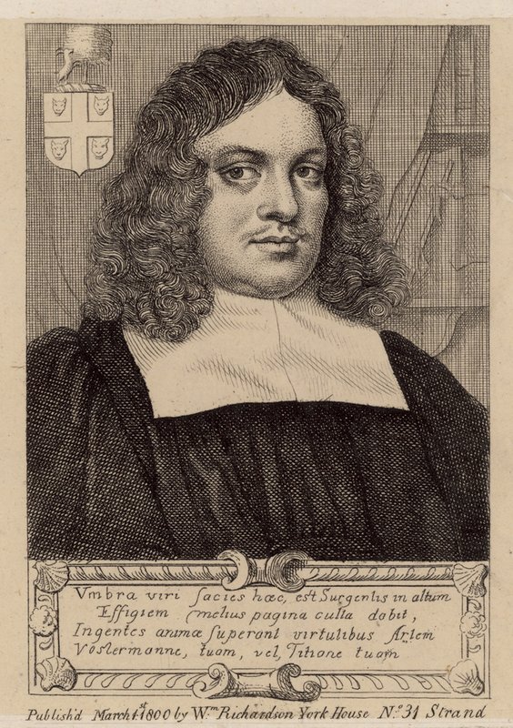 Ministro não identificado de St Jamess, Clerkenwell, Londres, em 1665 (Richard Raijohn) de English School