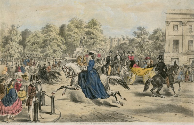 Equestre feminino não identificado, possivelmente Catherine Walters de English School