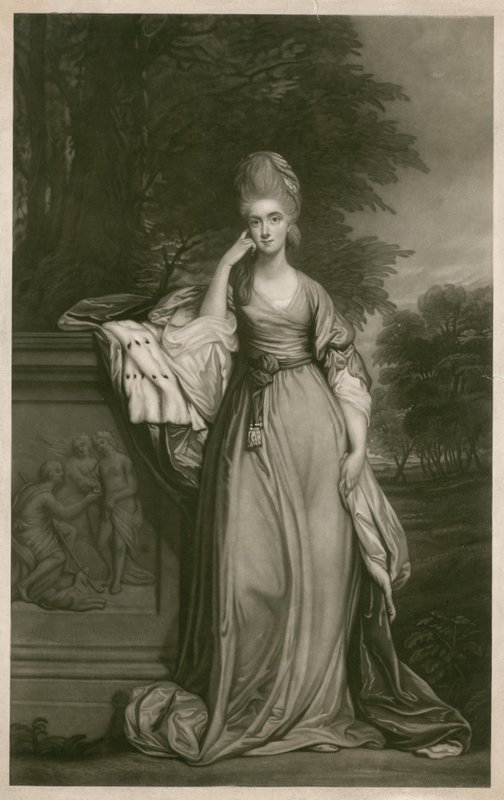 Retrato não identificado, possivelmente Adelaide, rainha consorte de William IV de English School