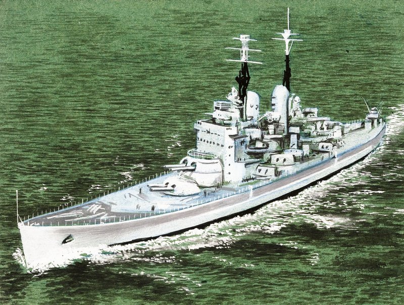 Navio não identificado de English School