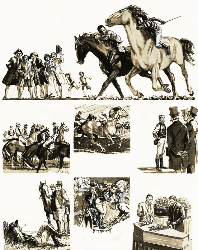 História não identificada de um jockey de English School