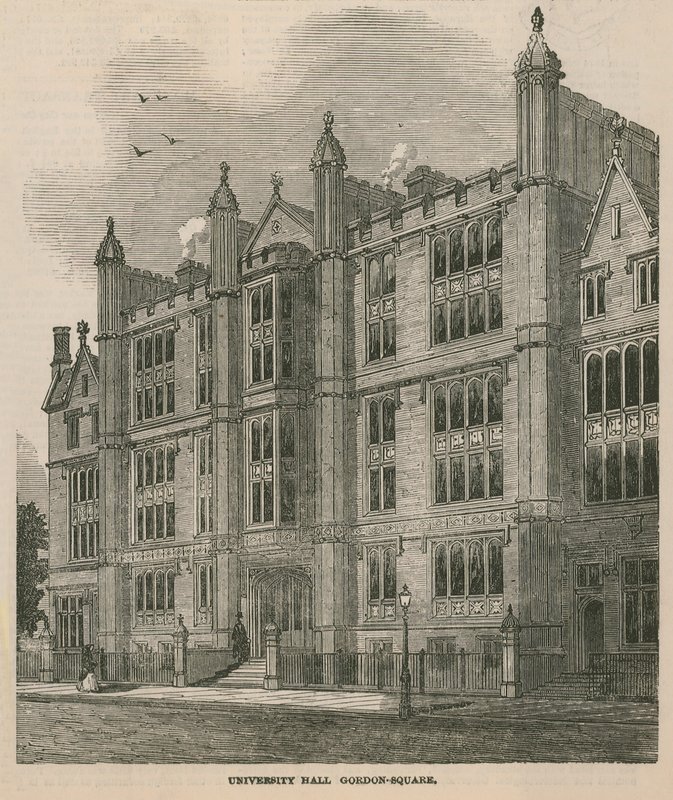 Salão da Universidade na Praça Gordon de English School