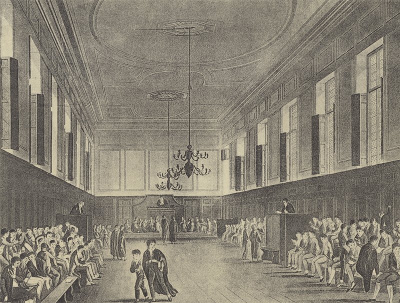 Escola Superior, 1816 (gravura) de English School