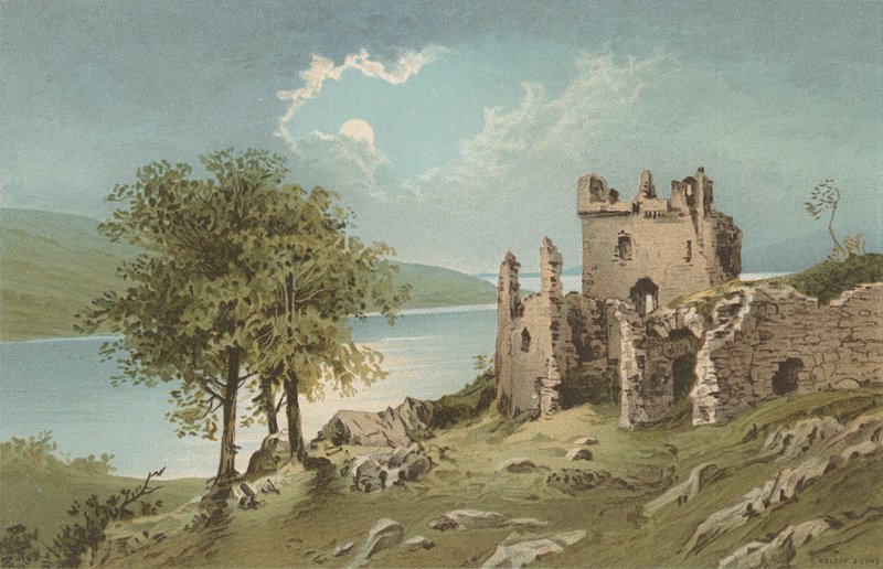 Castelo de Urquhart - Loch Ness de English School