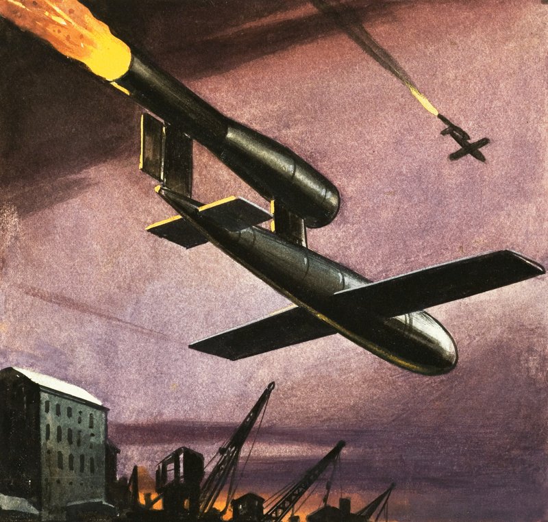 V1 Rocket Doodlebug de English School