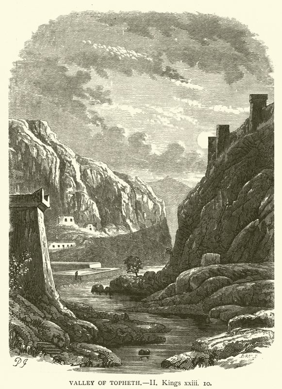 Vale de Topheth, II, Reis, xxiii de English School