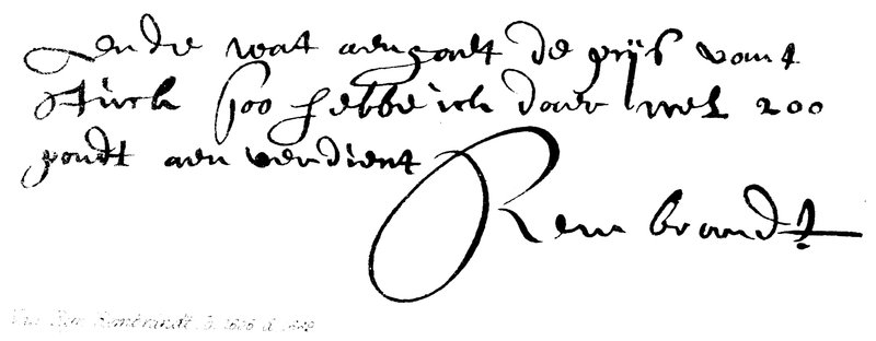 Van Ryn Rembrandt, b 1606, d. 1669 de English School