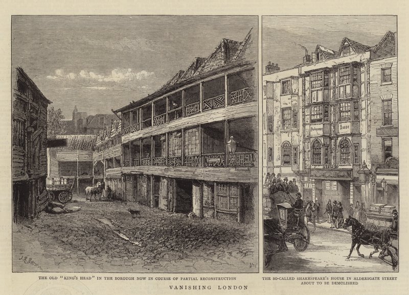 Vanishing London (gravura) de English School