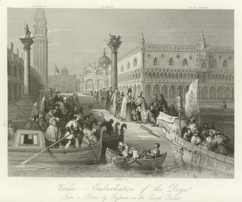 Veneza - Embarque do Doge de English School