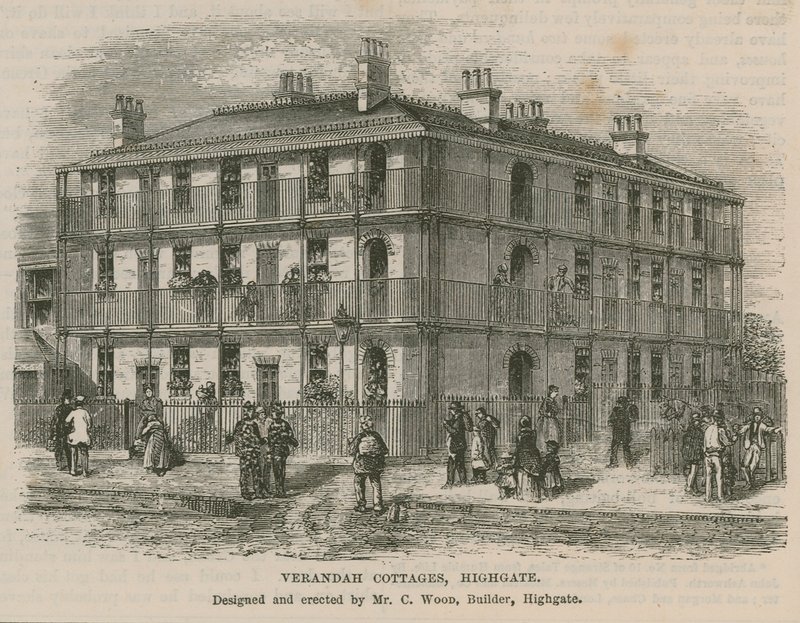 Verandah Cottages, Highgate de English School
