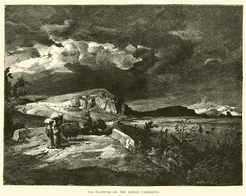 Via Flaminia na Campagna Romana de English School
