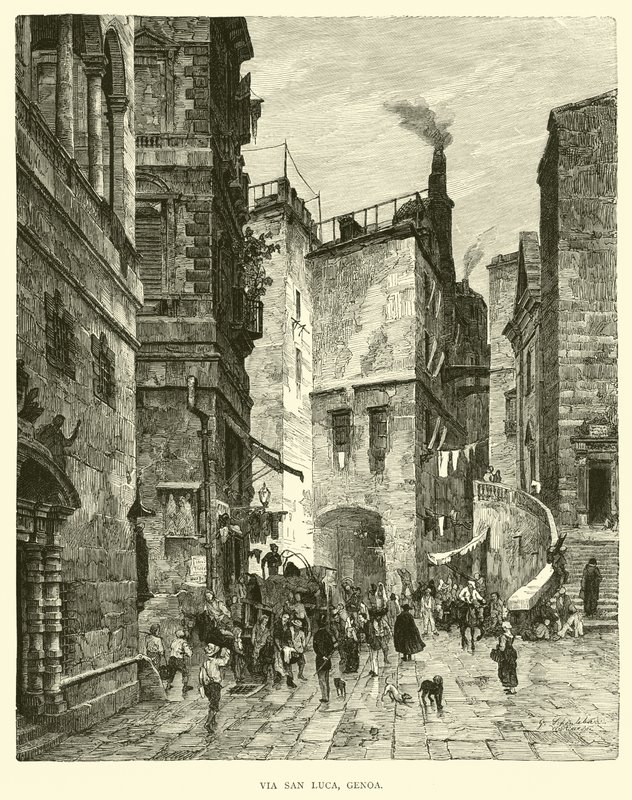 Via San Luca, Gênova de English School