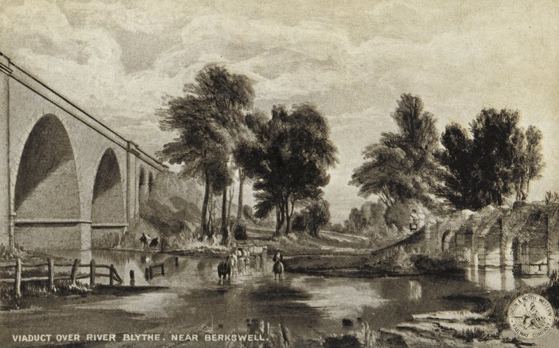 Viaduto sobre o rio Blythe, perto de Berkswell de English School