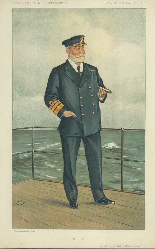 Vice-Almirante Sir Frederick William Fisher de English School