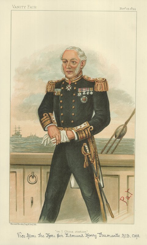 Vice-Almirante The Hon Sir Edmund Robert Freemantle de English School