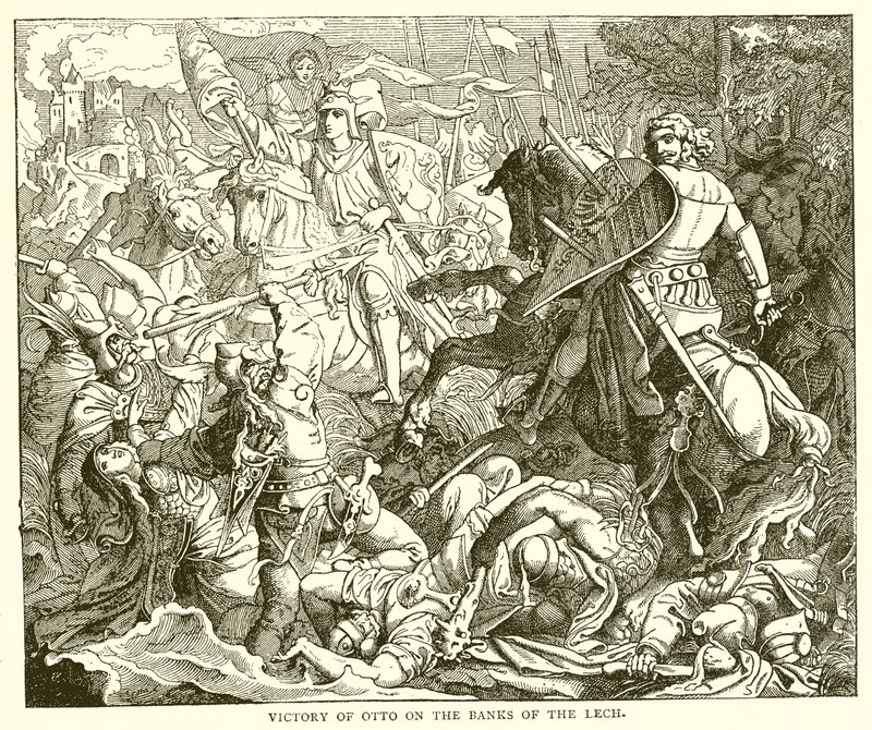 Vitória de Otto nas margens do Lech de English School