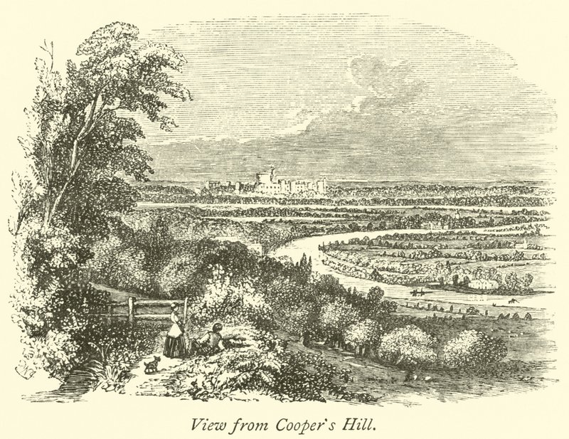 Vista, de, Coopers, colina de English School