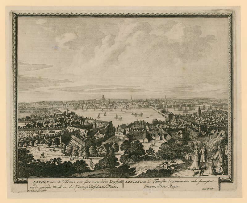 Vista de Londres de English School