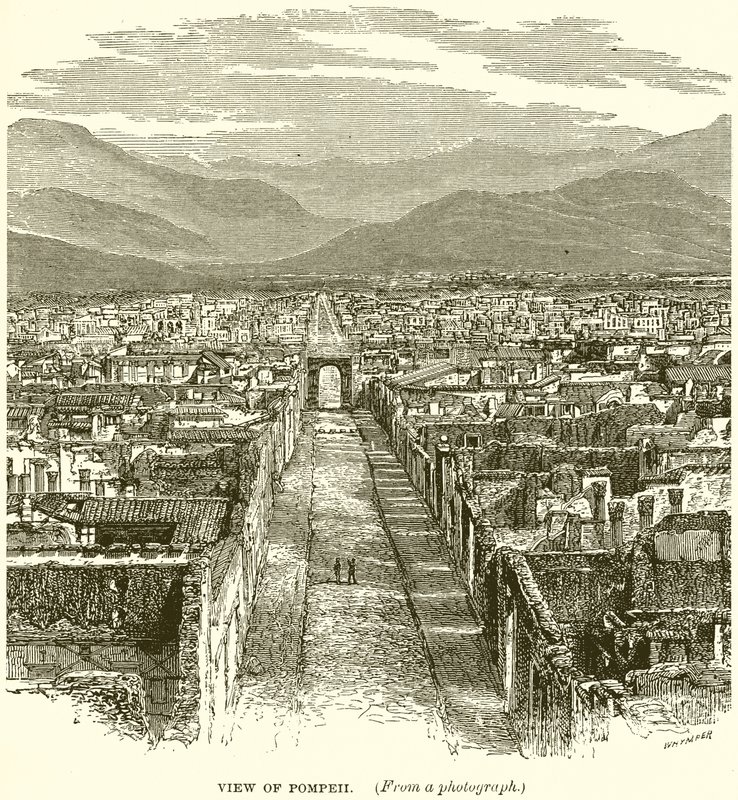 Vista, de, pompeii de English School