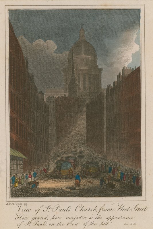 Vista, de, st, pauls, igreja de English School
