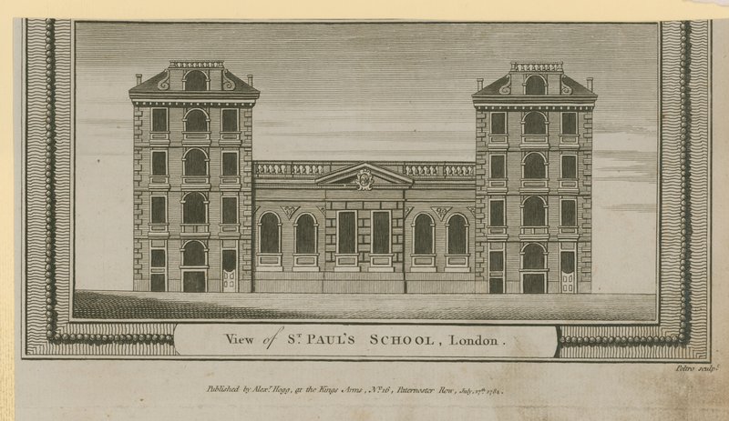 Vista, de, st, pauls, escola de English School