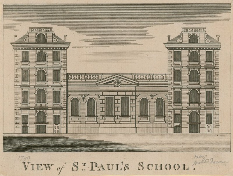 Vista, de, st, pauls, escola de English School
