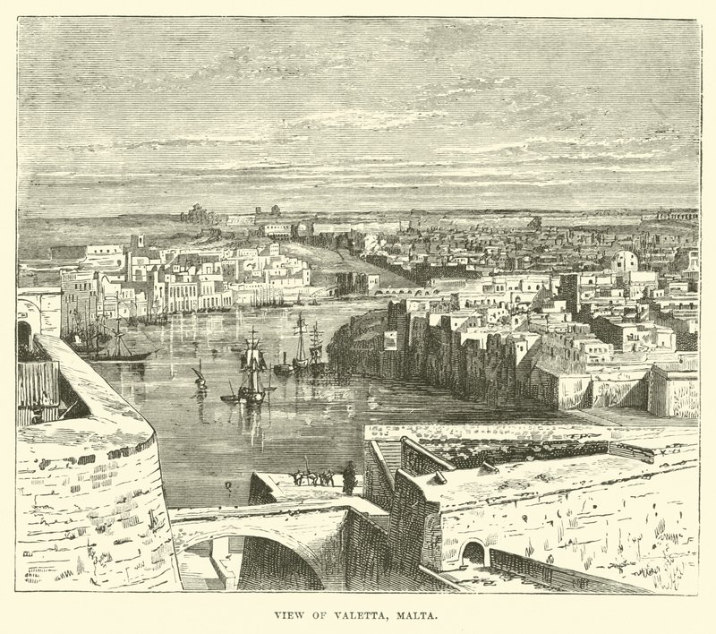 Vista, de, valetta, malta de English School
