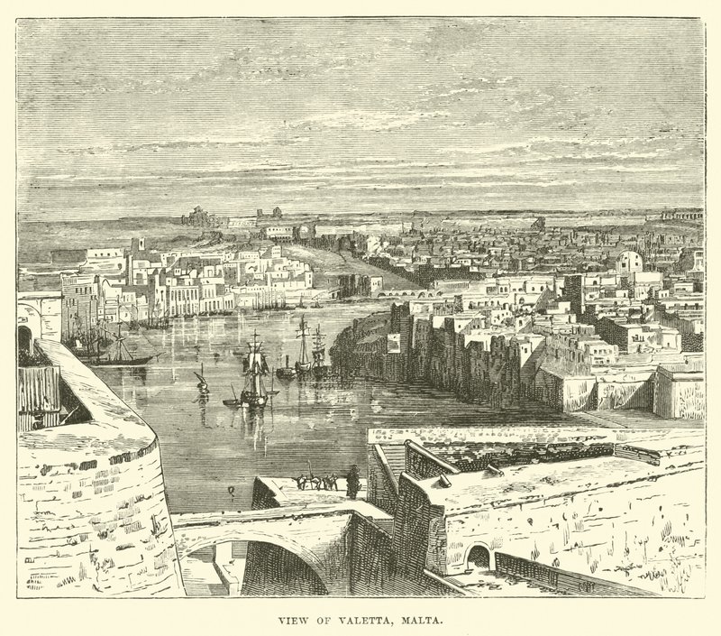 Vista, de, valetta, malta de English School