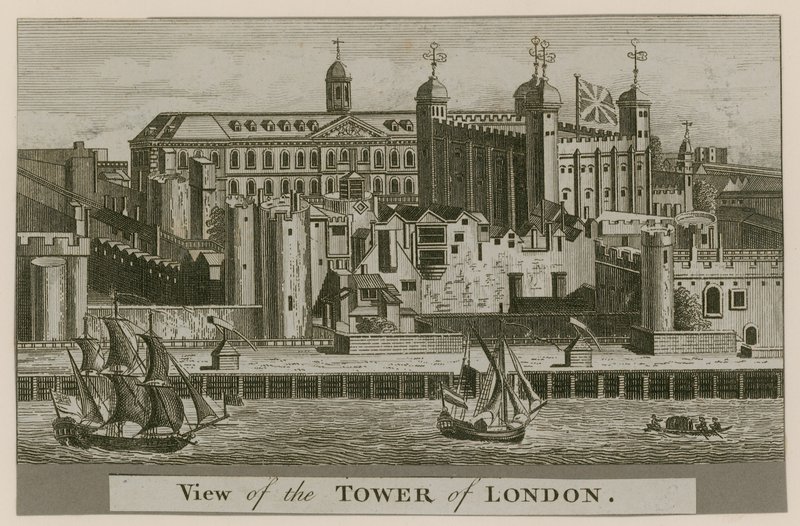 Vista, de, a, torre londres de English School