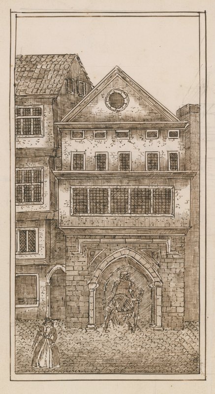 Vista, norte, portão, st, pauls de English School