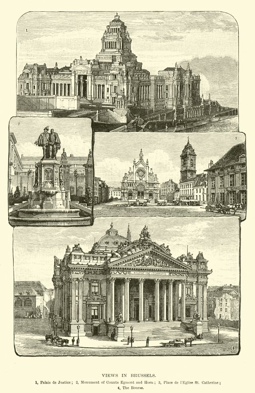 Vistas em Bruxelas de English School