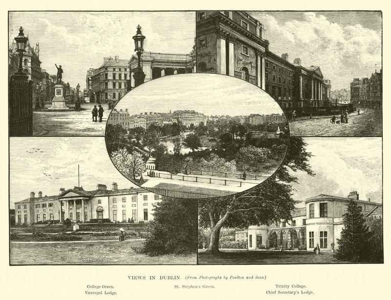 Vistas em Dublin de English School