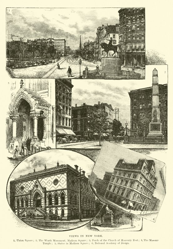 Vistas em Nova York de English School