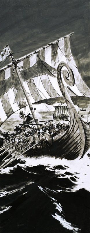 Navio viking de English School
