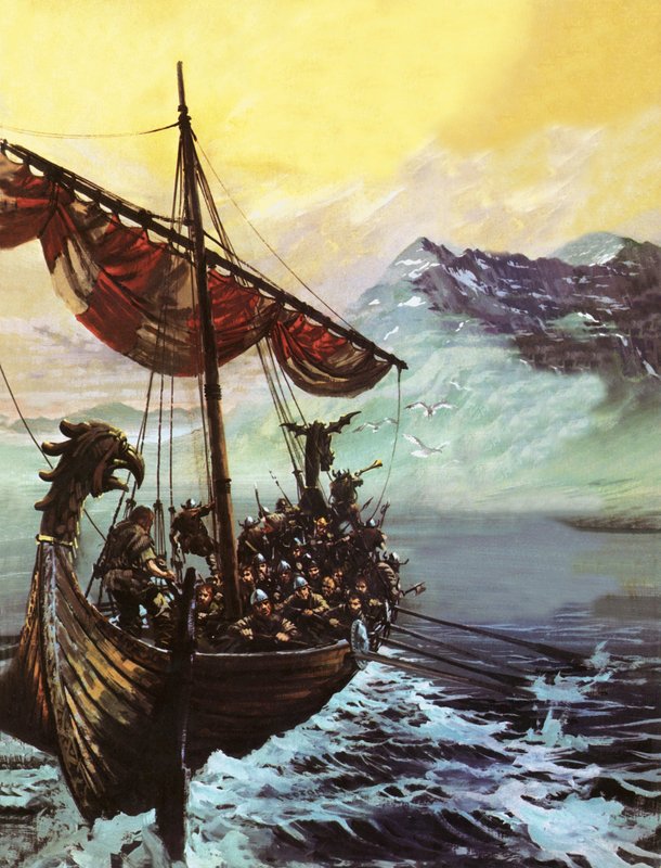 Navio viking de English School