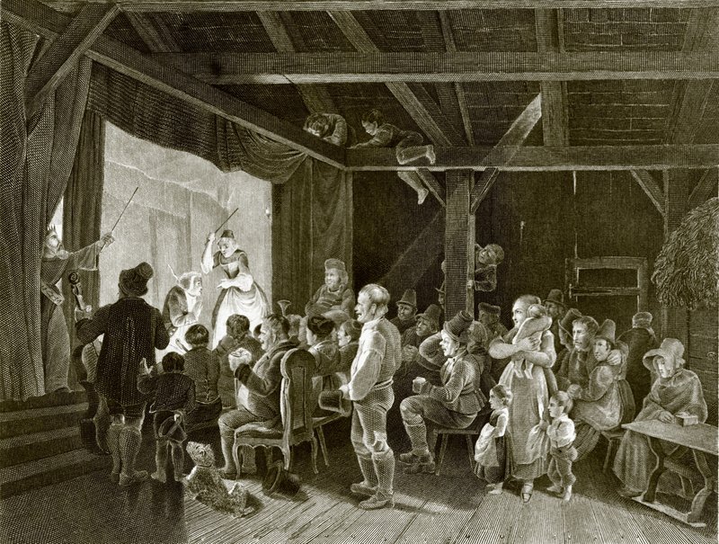 Comédia da aldeia de English School
