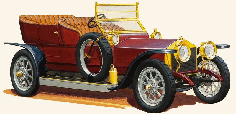Carro vintage de English School