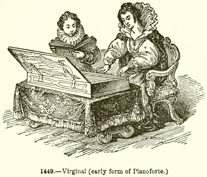 Virginal (Forma Antiga de Planoforte) de English School
