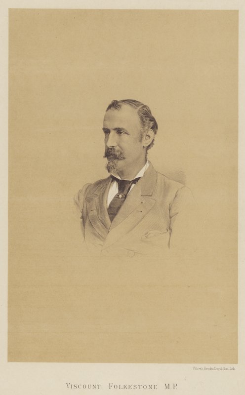 Viscount Folkestone, MP (litho) de English School