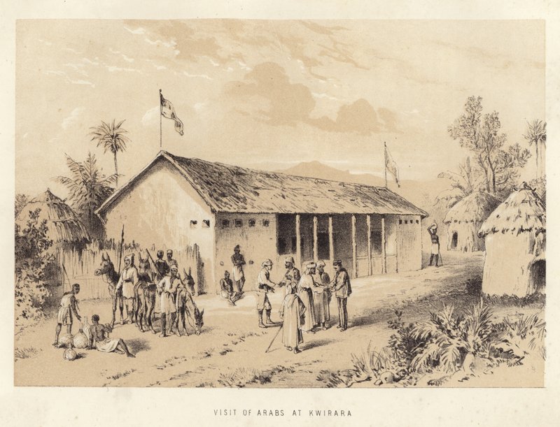 Visita dos árabes em Kwirara de English School