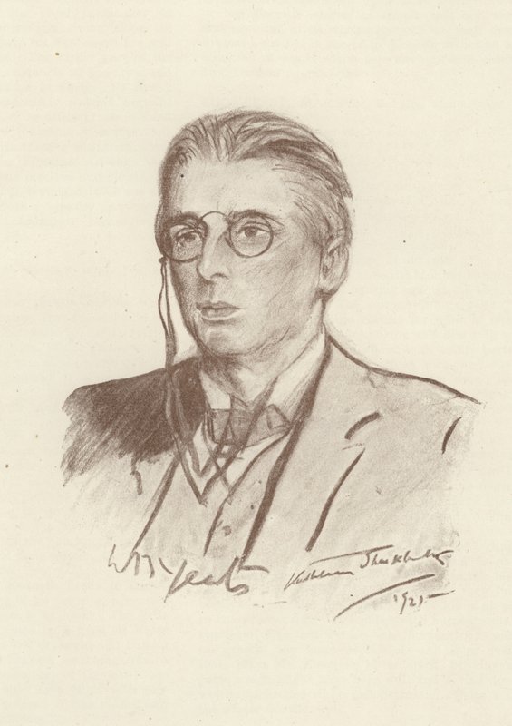 WB Yeats, poeta irlandês de English School