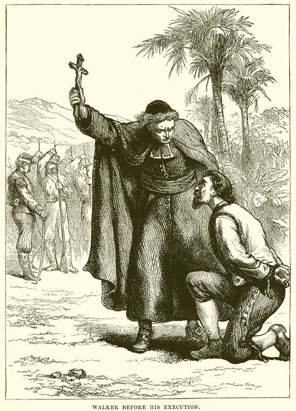 Walker antes de sua execução de English School