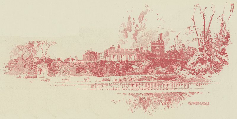 Castelo de Walmer (gravura) de English School