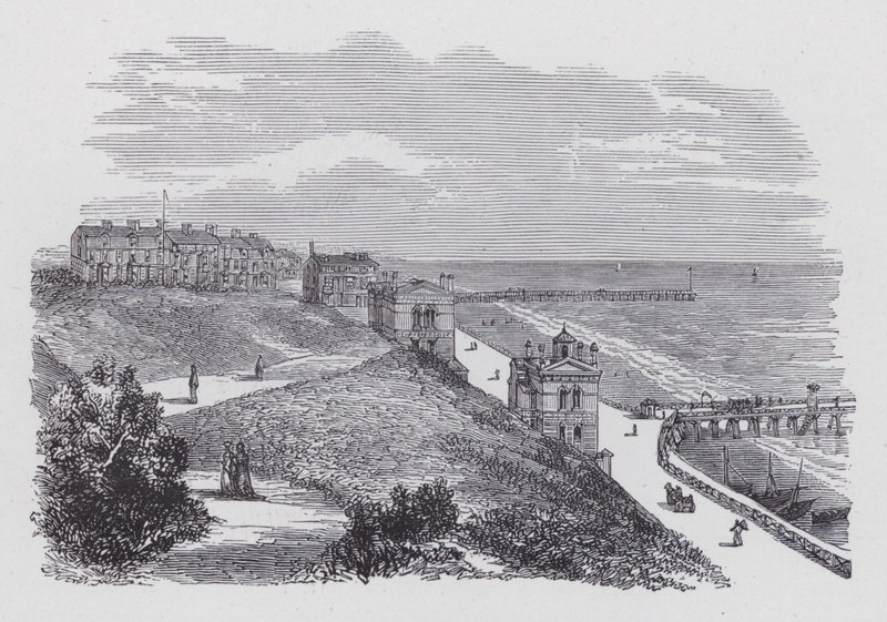 Walton-on-the-Naze (gravura) de English School