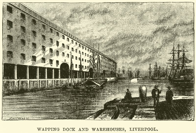 Wapping Dock and Warehouses, Liverpool de English School