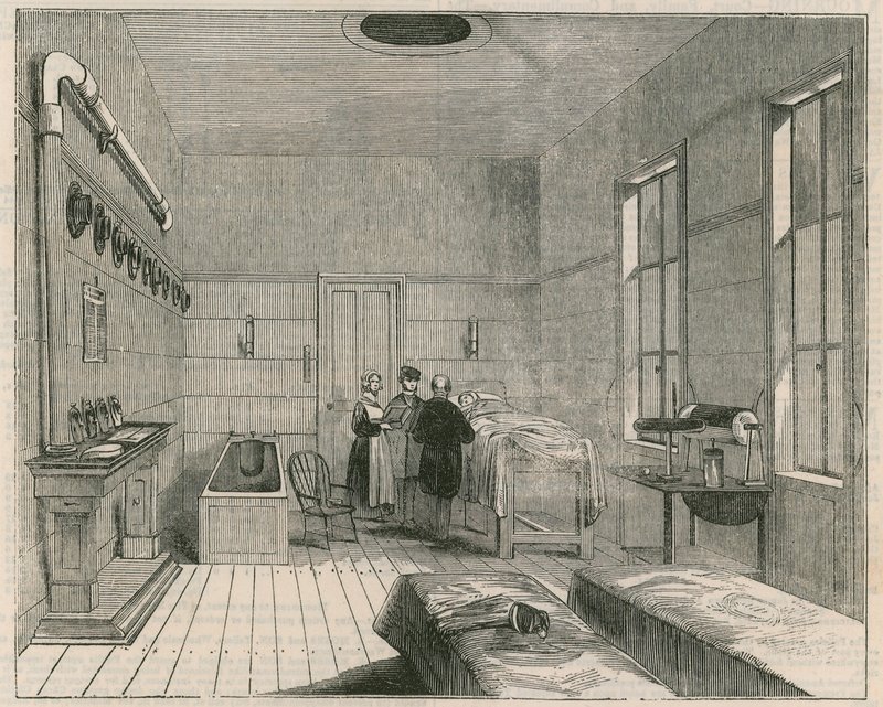 Ala da Casa de Recebimento da Royal Humane Society de English School