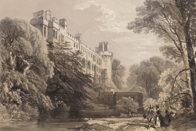 Warwick Castle, Warwickshire de English School