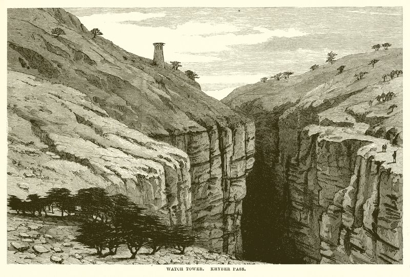 Torre de Vigia. Khyber Pass de English School