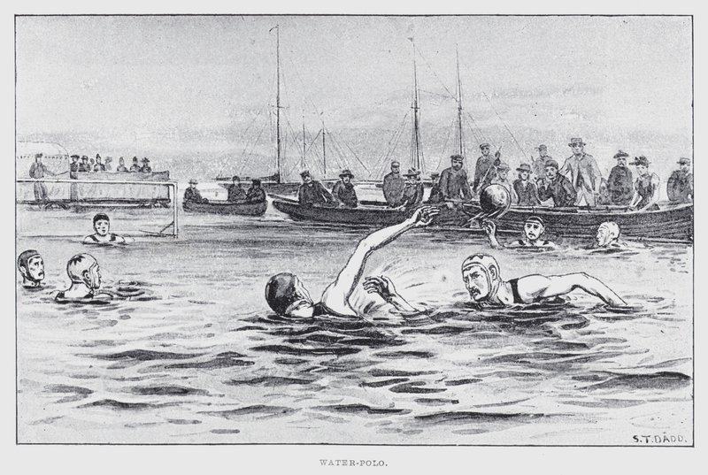 Water-polo (litho) de English School